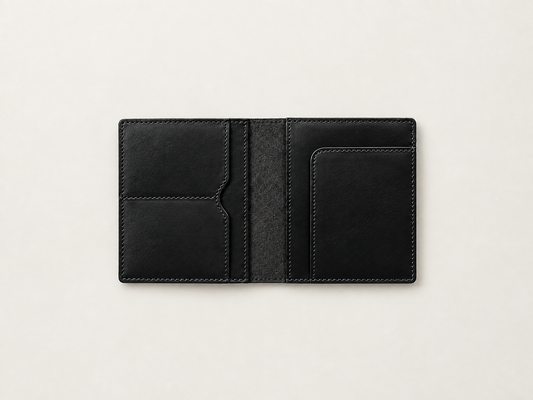 Montaeus Classic Black RFID Leather Wallet