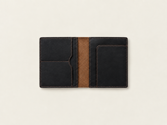 Montaeus Cognac Accent RFID Leather Wallet