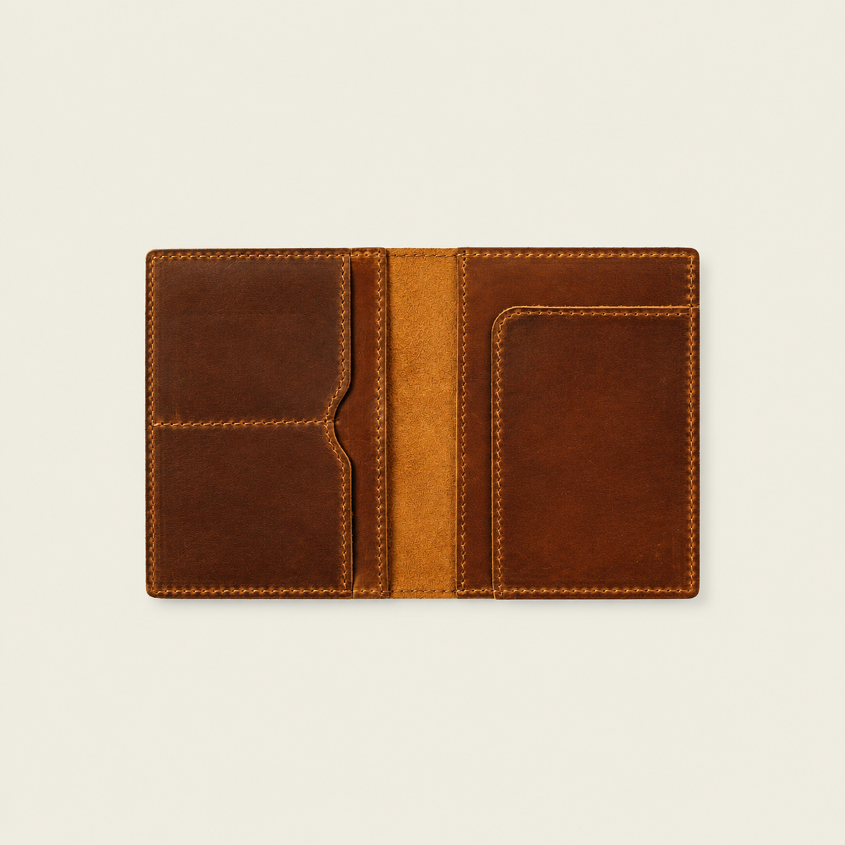 Montaeus Classic Brown RFID Leather Wallet