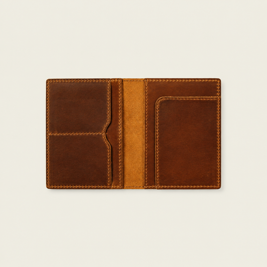 Montaeus Classic Brown RFID Leather Wallet
